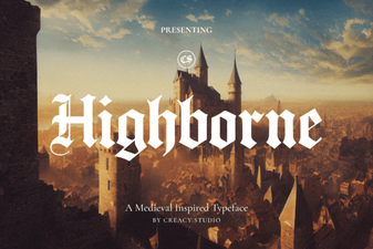 Discover the Highborne Font for Elegant Designs