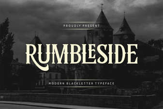 Rumbleside Font: a Creative Web Typography Guide