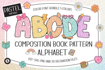 Pastel Patterned Notebook Ideas for Creative Projects