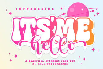 Download the Itsmehello Regular Font for Your Design Projects