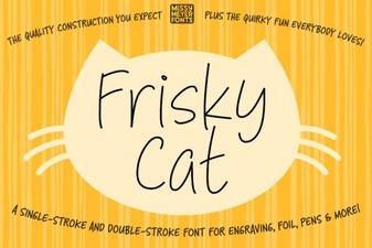 Discover Frisky Cat Font for Creative Design Projects