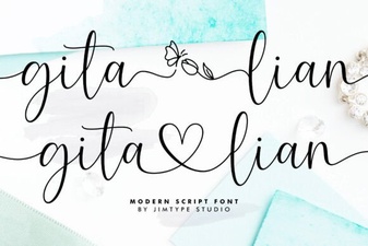 Gita Lian Font: Creative Project Ideas & Usability