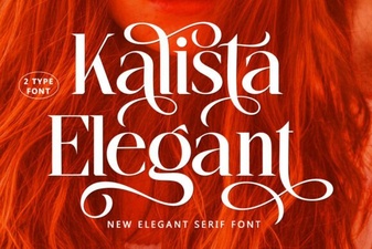 Kalista Font: Elegant Typography for Design Projects