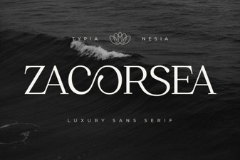 Zacorsea Font for Web Design Projects